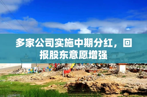多家公司实施中期分红，回报股东意愿增强