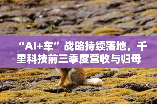 “AI+车”战略持续落地,千里科技前三季度营收与归母净利润双增长 “AI+车”战略持续落地,千里科技前三季度营收与归母净利润双增长