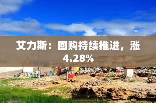 艾力斯：回购持续推进，涨4.28%