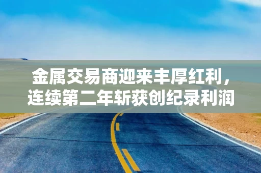 金属交易商迎来丰厚红利，连续第二年斩获创纪录利润