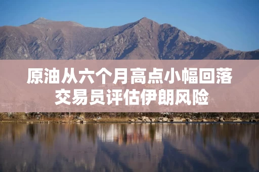 原油从六个月高点小幅回落 交易员评估伊朗风险 原油从六个月高点小幅回落 交易员评估伊朗风险