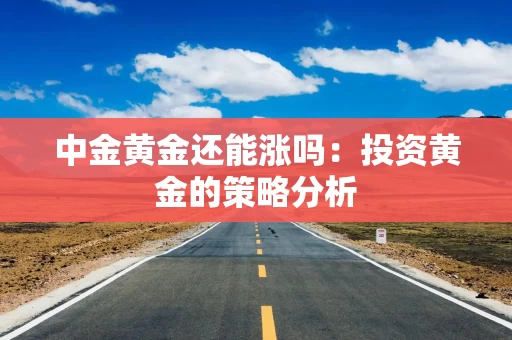 中金黄金还能涨吗：投资黄金的策略分析