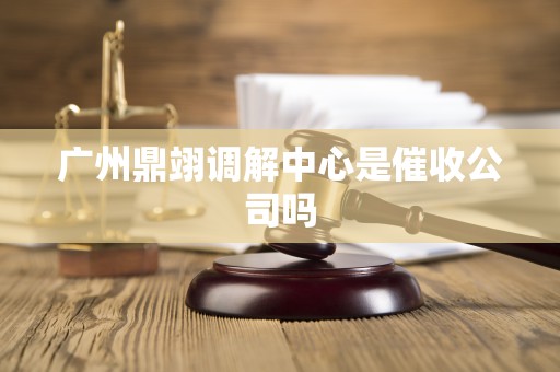广州鼎翊调解中心是催收公司吗 广州鼎翊调解中心是催收公司吗