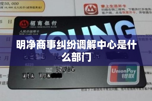 明净商事纠纷调解中心是什么部门 明净商事纠纷调解中心是什么部门