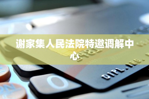 谢家集人民法院特邀调解中心