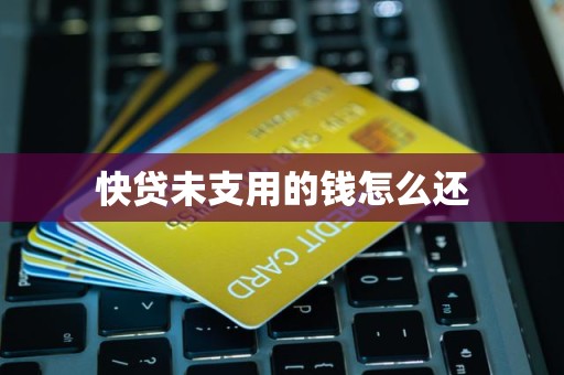 快贷未支用的钱怎么还 快贷未支用的钱怎么还