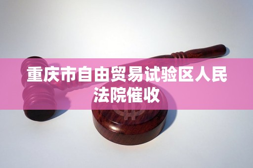 重庆市自由贸易试验区人民法院催收 重庆市自由贸易试验区人民法院催收