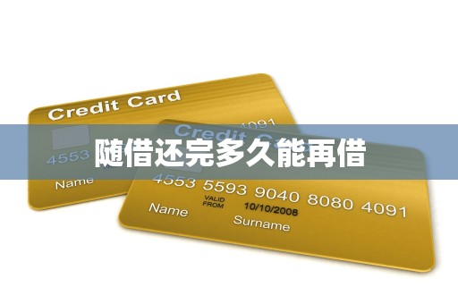 随借还完多久能再借