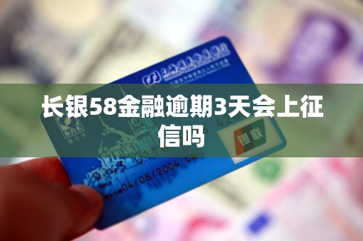 长银58金融逾期3天会上征信吗