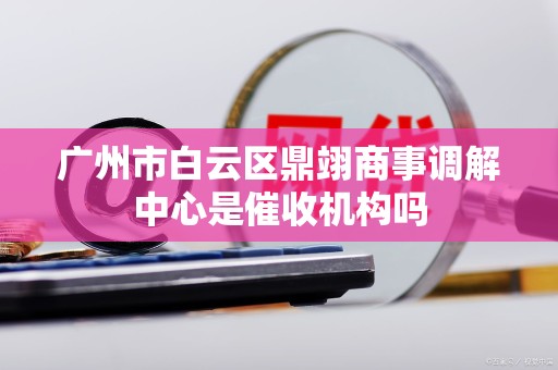 广州市白云区鼎翊商事调解中心是催收机构吗 广州市白云区鼎翊商事调解中心是催收机构吗