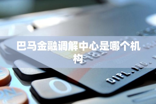 巴马金融调解中心是哪个机构