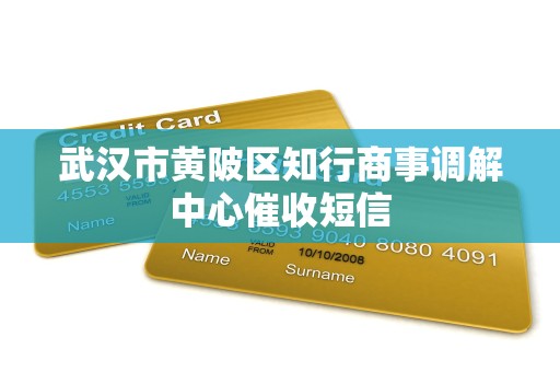 武汉市黄陂区知行商事调解中心催收短信