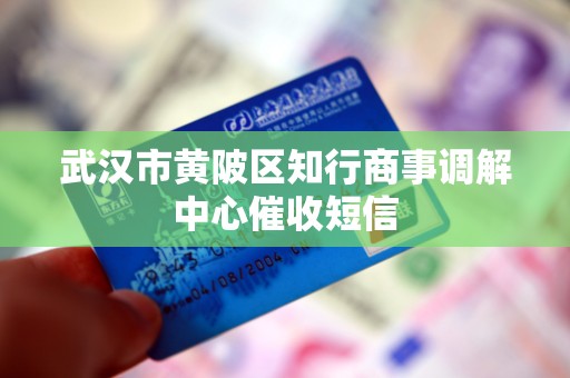 武汉市黄陂区知行商事调解中心催收短信