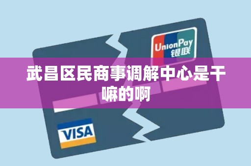 武昌区民商事调解中心是干嘛的啊 武昌区民商事调解中心是干嘛的啊