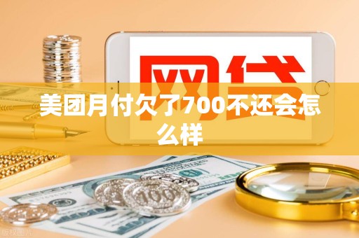 美团月付欠了700不还会怎么样