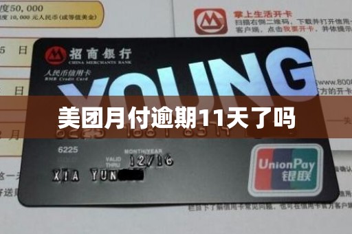 美团月付逾期11天了吗 美团月付逾期11天了吗