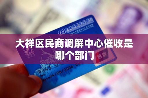 大祥区民商调解中心催收是哪个部门 大祥区民商调解中心催收是哪个部门