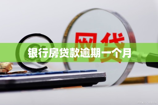 银行房贷款逾期一个月 银行房贷款逾期一个月