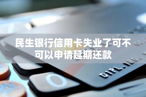 民生银行信用卡失业了可不可以申请延期还款 民生银行信用卡失业了可不可以申请延期还款