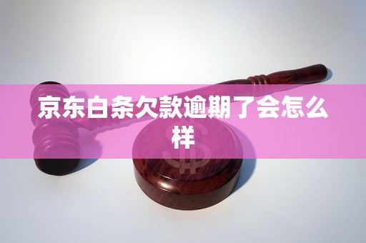 京东白条欠款逾期了会怎么样