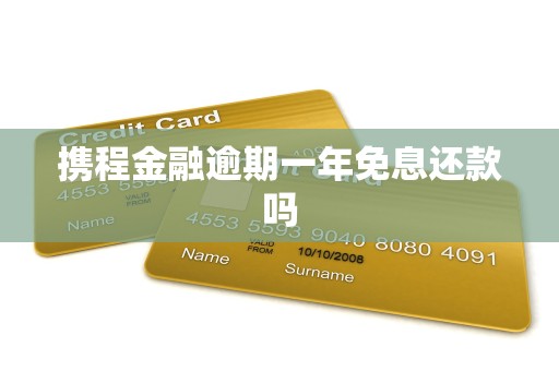 携程金融逾期一年免息还款吗