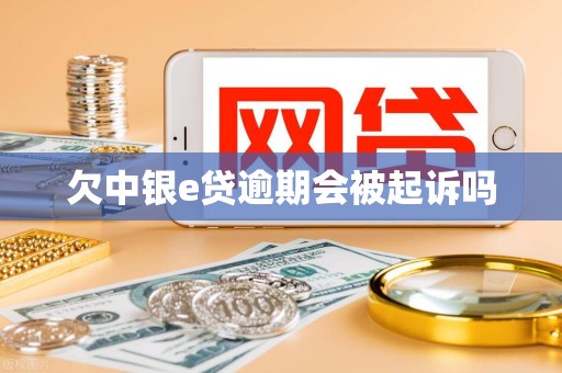 欠中银e贷逾期会被起诉吗