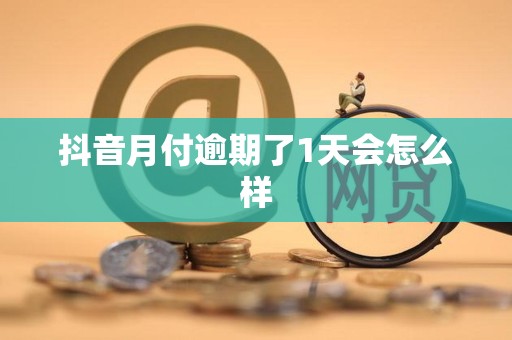 抖音月付逾期了1天会怎么样