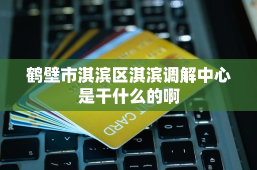 鹤壁市淇滨区淇滨调解中心是干什么的啊