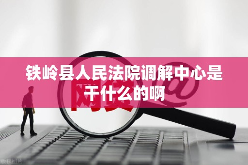 铁岭县人民法院调解中心是干什么的啊
