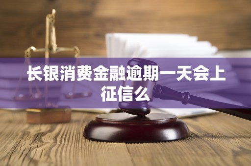 长银消费金融逾期一天会上征信么 长银消费金融逾期一天会上征信么