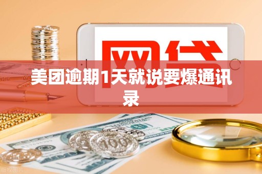 美团逾期1天就说要爆通讯录