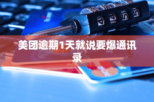 美团逾期1天就说要爆通讯录