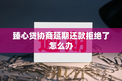 臻心贷协商延期还款拒绝了怎么办 臻心贷协商延期还款拒绝了怎么办