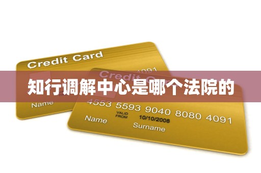 知行调解中心是哪个法院的 知行调解中心是哪个法院的
