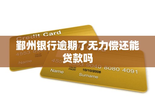 鄞州银行逾期了无力偿还能贷款吗