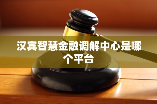 汉宾智慧金融调解中心是哪个平台 汉宾智慧金融调解中心是哪个平台