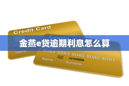 金燕e贷逾期利息怎么算