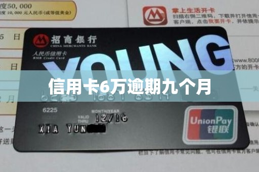 信用卡6万逾期九个月 信用卡6万逾期九个月