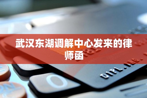 武汉东湖调解中心发来的律师函 武汉东湖调解中心发来的律师函
