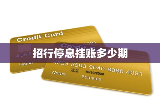招行停息挂账多少期