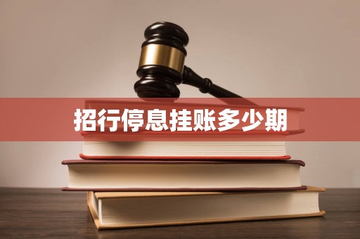 招行停息挂账多少期