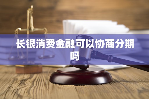 长银消费金融可以协商分期吗 长银消费金融可以协商分期吗