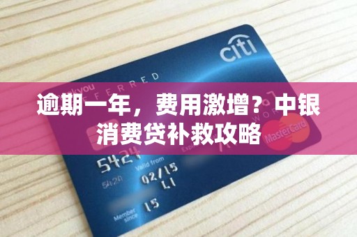 逾期一年,费用激增?中银消费贷补救攻略 逾期一年,费用激增?中银消费贷补救攻略