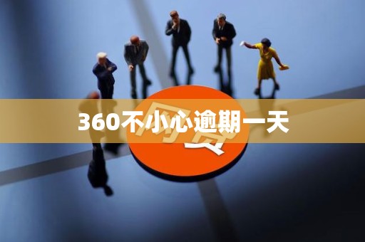 360不小心逾期一天