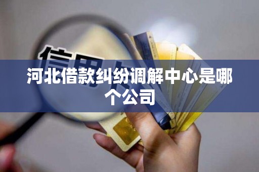 河北借款纠纷调解中心是哪个公司 河北借款纠纷调解中心是哪个公司