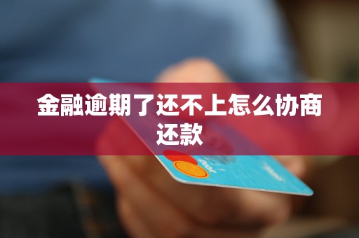 金融逾期了还不上怎么协商还款 金融逾期了还不上怎么协商还款