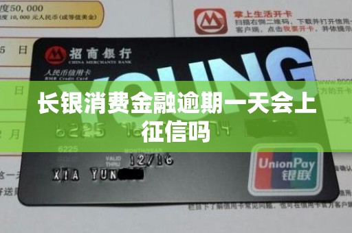 长银消费金融逾期一天会上征信吗 长银消费金融逾期一天会上征信吗