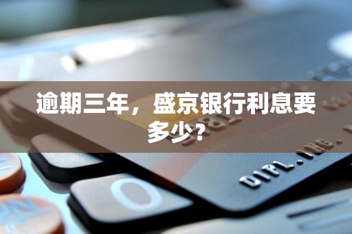 逾期三年，盛京银行利息要多少？