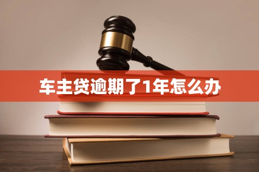 车主贷逾期了1年怎么办 车主贷逾期了1年怎么办