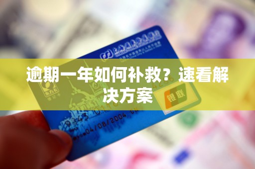 逾期一年如何补救？速看解决方案